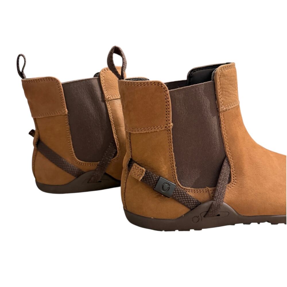 Xero Tari Barefoot Ankle Boots Brown Leather Women’s 6.5 Lightweight Slip-on - Picture 2 of 11